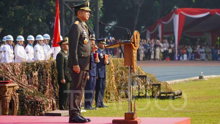 Panglima TNI Mutasi 256 Perwira Tinggi TNI: Pangkostrad hingga Kapuspen TNI