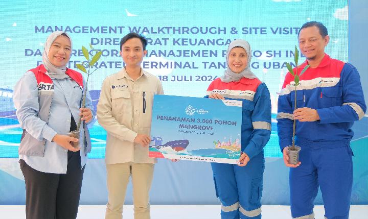 Pertamina World Delivery Tanam 10 Ribu Pohon Mangrove