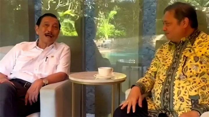 Respons Luhut Usai Airlangga Hartato Mundur dari Ketum Golkar