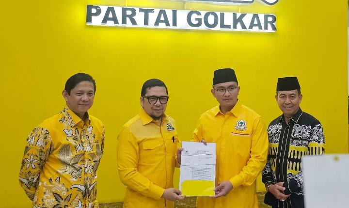 Andika-Nanang Resmi Diusung Partai Golkar di Pilkada Serang 2024