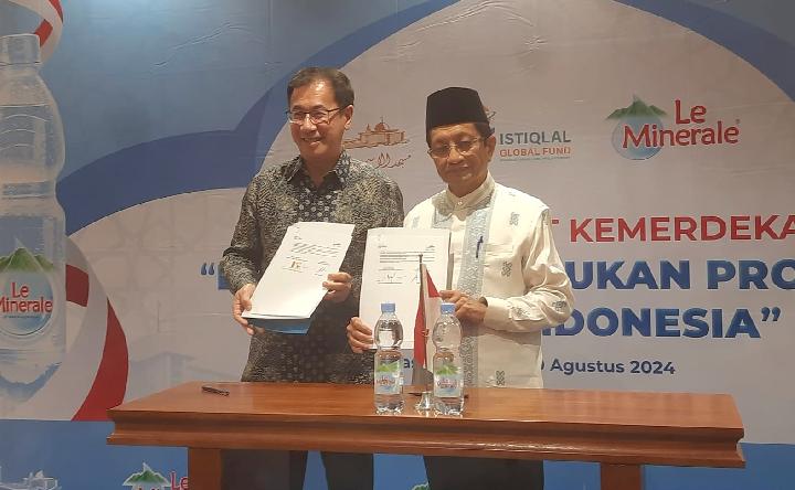 Le Minerale Jalin Kerja Sama dengan Masjid Istiqlal