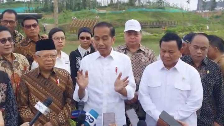 Jokowi Klaim Prabowo Ingin Kebut Pembangunan IKN