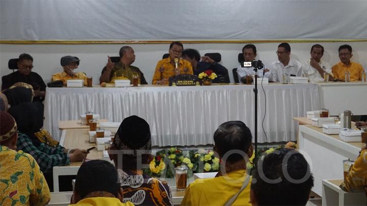 Golkar DIY Kumpulkan Pengurus Kabupaten/Kota Setelah Airlangga Mundur, Ini yang Dibahas