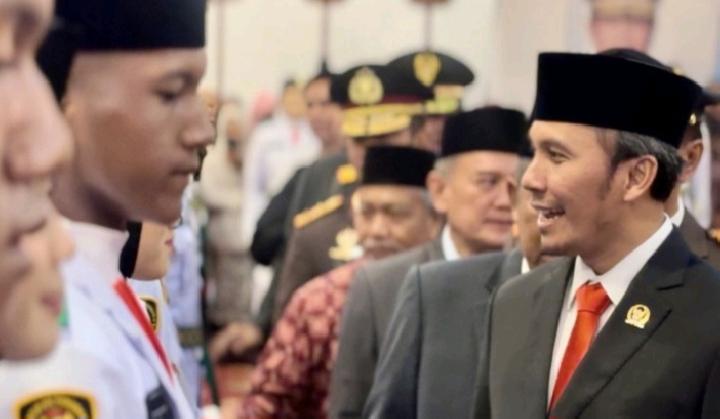 Ketua DPRD Jambi Edi Purwanto Apresiasi Paskibraka Tingkat Provinsi