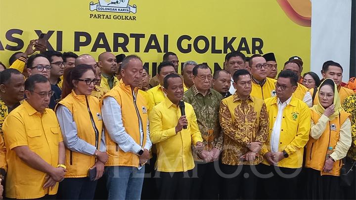 Bahlil Lahadalia Jadi Calon Tunggal Ketua Umum Golkar