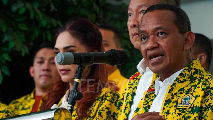 Ketua Umum Golkar Bahlil Hormati Putusan Airin Maju Pilkada Banten dari PDIP