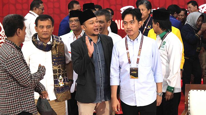 Gibran Rakabuming Raka Hadiri Penutupan Rapimnas Gerindra