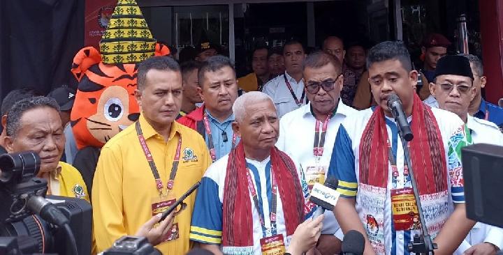 Naik Motor Listrik, Bobby Nasution-Surya Daftar ke KPU Sumut