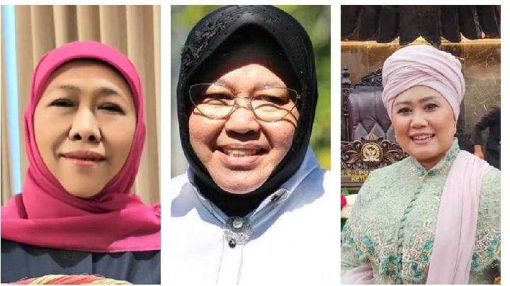 3 Srikandi Bertarung di Pilkada Jatim 2024, Apa Jurus Khofifah, Risma, dan Luluk Nur Hamidah?