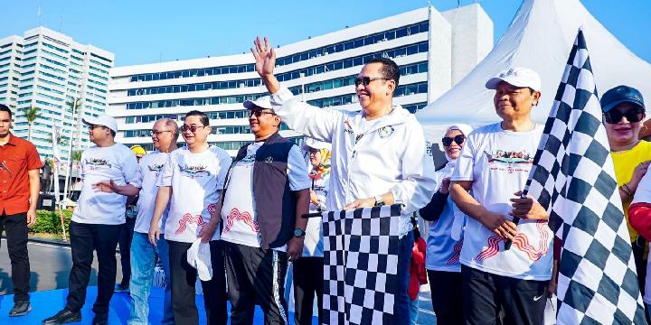 MPR RI Gelar Amusing Stroll dan Run Peringati HUT ke-79