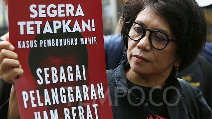 20 Tahun Pembunuhan Munir, Amnesty: Tak Ada Niat Politik dari Pemerintah Ungkap Pelaku Utama