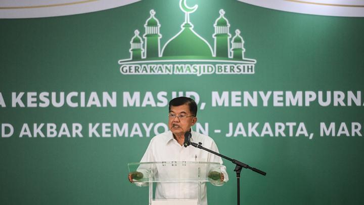 Jusuf Kalla Sarankan Televisi Tak Ganti Azan dengan Working Teks saat Perayaan Misa