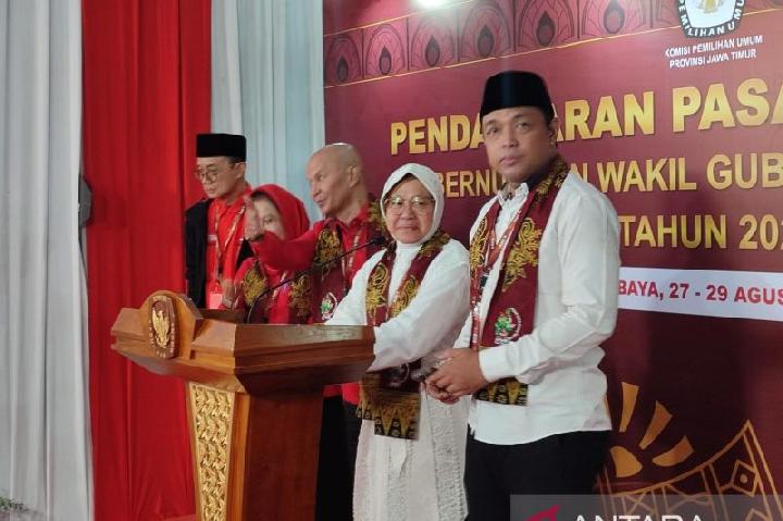 Risma dan Gus Hans: Warna NU hingga Memperketat Persaingan Pilkada Jatim 2024