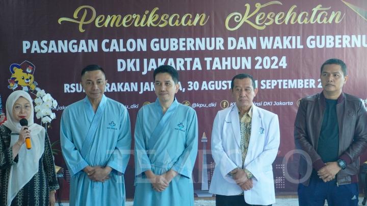 Selesai Jalani Tes Kesehatan, Dharma Pongrekun: Bisa Kami Lalui Satu in step with Satu