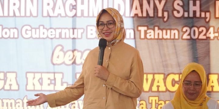 Airin Gagas Pemerataan Pembangunan Infrastruktur dan Wajah Baru Banten