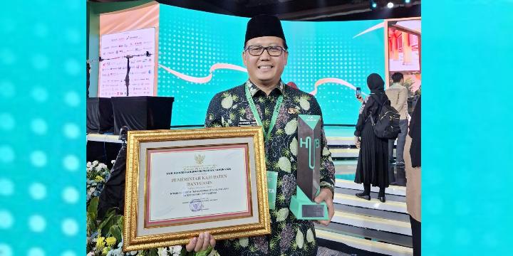 Pemkab Banyuasin Raih Hub Award Kabupaten Terbaik Tahun 2024