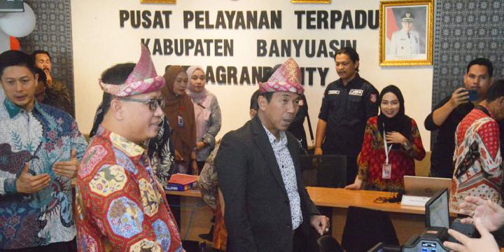 Penjabat Bupati Banyuasin Sambut Kunjungan Kerja Sekjen Ombudsman RI