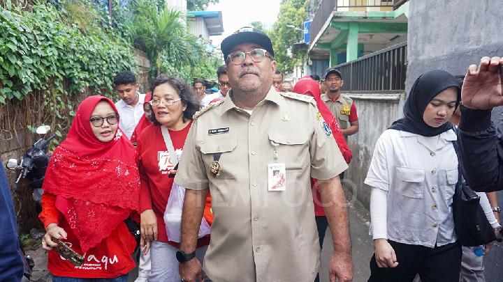 Tugas Pertama Rano Karno Usai Dilantik: Tinjau Pengerukan Kali Krukut