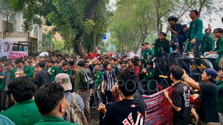 6 Tuntutan Mahasiswa USU dalam Aksi Indonesia Gelap: Danantara Disebut-sebut