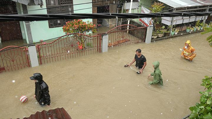 Hujan Deras, Kota Manado Terendam Banjir