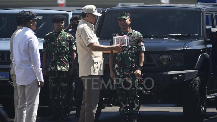 Kemhan Lakukan Penyerahan Tahap II Maung MV3: 650 untuk TNI dan 50 untuk Polri