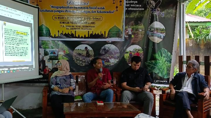 Peluang dan Tantangan Perhutanan Sosial untuk Ketahanan Pangan di Riau