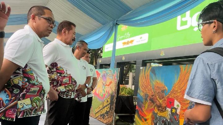 Mural sebagai Suara Antikorupsi di Adhyaksa Mural Fest 2025