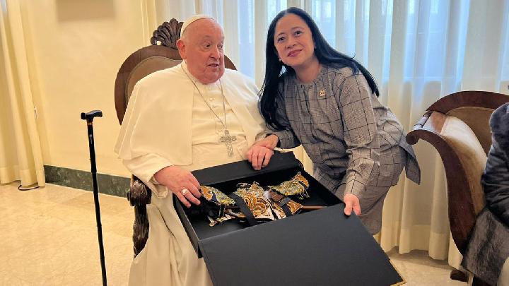 Puan Maharani Kenang Pertemuan dengan Paus Fransiskus di Vatikan