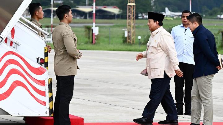Prabowo Bertolak ke Malaysia untuk Hadiri KTT ke-46 ASEAN