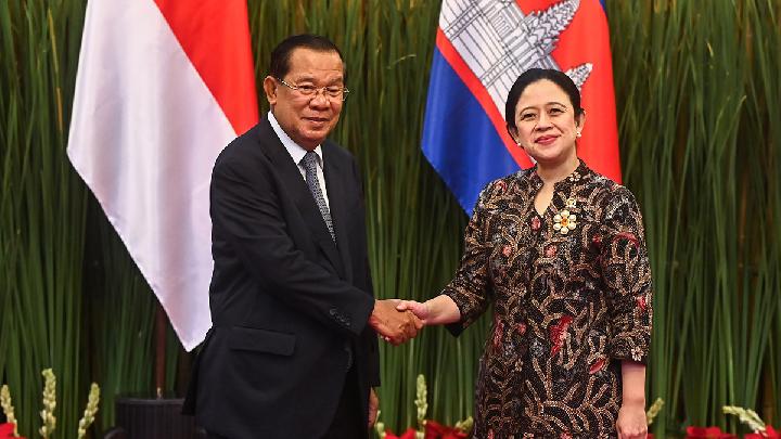 Ini yang Dibahas Puan Bersama Presiden Senat Kerajaan Kamboja di DPR