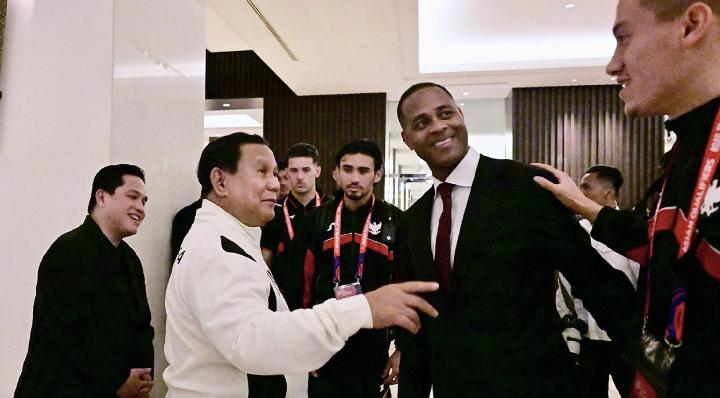 Prabowo Undang Timnas Indonesia Makan Siang di Kertanegara