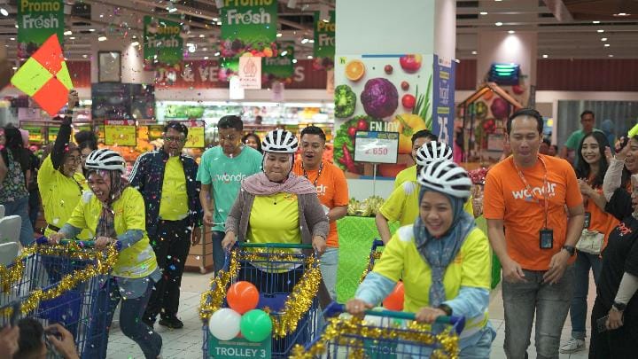 HUT Ke-79 BNI, Gelar BNI Buying groceries Race di 14 Kota