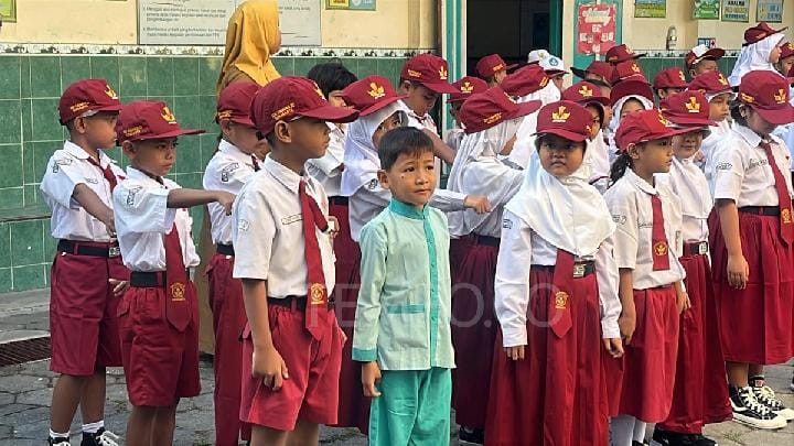 Ketika MPLS di SD Negeri Kota Solo Hanya Diikuti Satu Murid